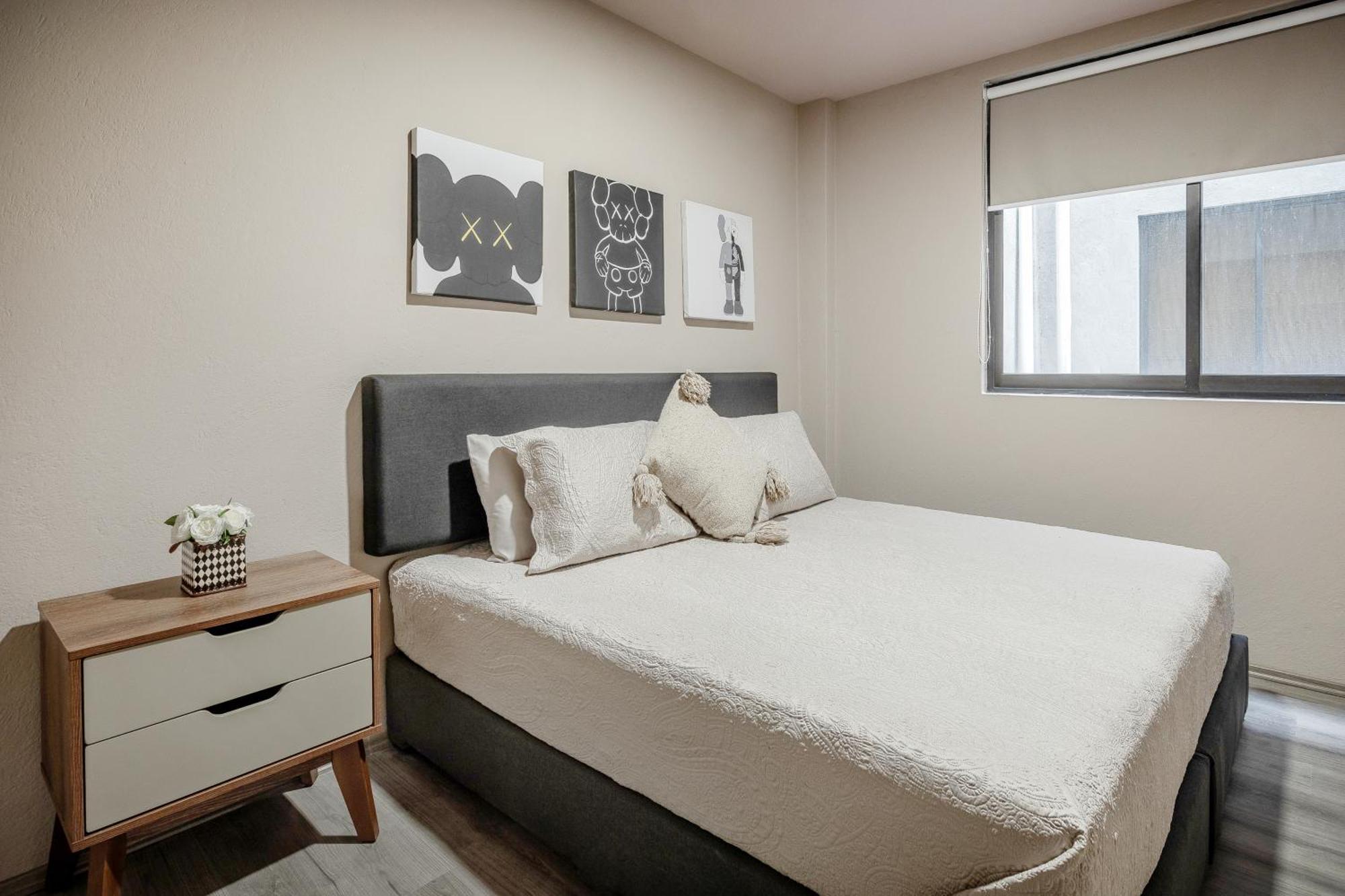 Roma Norte Escape - 2Br-Fast Wifi Elevator Laundry Città del Messico Esterno foto